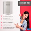Sundi ECR DNS-902/ N Electromechanical Wired Doorbell 230 V Single