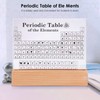 Vusddy Periodic Table with 83 Real Elements - Acrylic LED