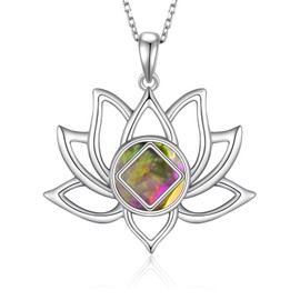 Feijiesi Sobriety Gifts for Women Sterling Silver NA Necklace Narcotics Anonymous Gifts for Women Men