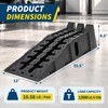 2 Pack 12,000 LB Heavy Duty Vehicle Ramps for Cars