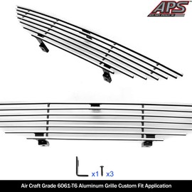 APS Compatible with 1994-1998 Ford Mustang Main Upper Billet Grille Insert F86001A