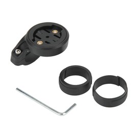 Bicycle Rear Light Mount, Mounting Bracket for Bicycle Computer - Lightweight Plastic Holder for Varia, Edge 130 and Compatible Rear Lights (Small Shank)