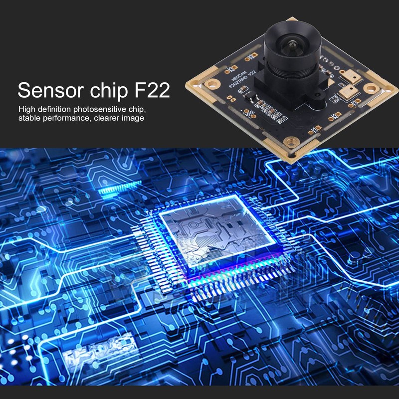 HBVCAMF20216 High Definition V22 Camera Module 105 Degree Wide Angle