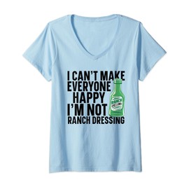 Womens Ranch Dressing Organic Ranch Seasoning Powder Ranch Dressing V-Neck T-Shirt