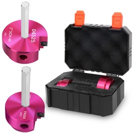 JYINCPED PVC Fitting Saver 1-1/2 & 2 Inch Head, PVC Pipe Reamer Socket Saver with 3/8-Inch Hex Shaft, Plastic Pipe Fitting Reamer for Plumbing Sch.40 CPVC ABS Socket Hub Removing,Fit 1/2" Drills