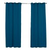 Elefantito Juego Cortinas Blackout No Dejan Pasar La Luz Azul