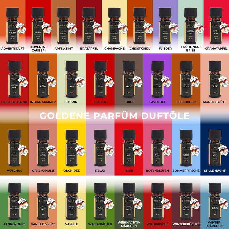 pajoma Duftöl 10 ml, Relax - Golden Line | feinste