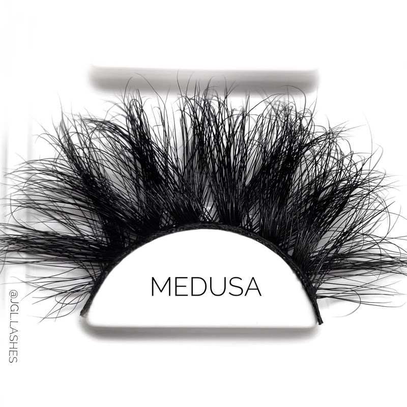 Pestañas premium MEDUSA, efecto 3D fluffy, reutilizables hasta 35 veces