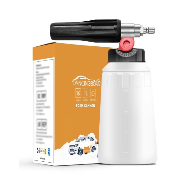 Dancingboar Foam Cannon for Pressure Washer, Car Wash Foam Cannon