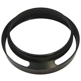 F-Foto 58mm Classic Metal Lens Hood Black (Compatible with each company, Screw-in) H58B
