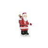 Kikkerland Solar Santa Waving Figurine, Home Office Display Novelty Decor,