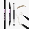 LAVONE 2-In-1 Waterproof Eyebrow Pen, with 3 Tip Microblading Eyebrow