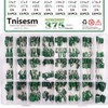 Tnisesm 375 Pcs 24 Value Metalized Mylar Polyester Film Capacitors