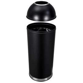 Unbranded Open Top Trash Can Commercial Grade Heavy Duty Tall Commercial Trash Can