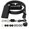 RVGUARD 7 Way 8 Foot Trailer Cord with 7 Gang