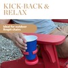Adirondack Chair Cup Holder Attachment – Durable Poly Lumber Drink