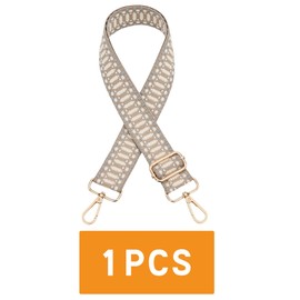 Replacement Straps for Bags Wide Adjustable Shoulder Strap with Metal Buckles DIY Making Accessories JD001240