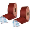 Boxonly 2 PCS Abrasive Sanding Rolls 5mx100mm Sandpaper Roll Polishing