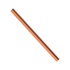 HWYEE 1PCS 99.98% Pure Copper Rod 3/8''(10mm) Dia 8.031'' Lengther copper Round, Rod Solid Copper Bar for Metal DIY Craft Metal Working Hobbies