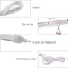 Wisada 5V LED Neon Light with Push Button On/Off [4m,