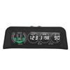 Carbon Fiber Style HUD HeadUp Display Slope Meter Overspeed Water