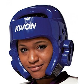 KWON Taekwondo 40062 PU CE Blue WTF Head Guard - M