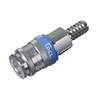 Sealey Coupling Body Tailpiece, PCL XF-Euro Range, 3/8" Bore Hose