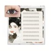 Individual False Eyelashes Set, 10.4 x 9.8 cm Clear Case,