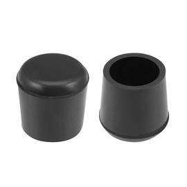 sourcing map Rubber Furniture Caps 21mm Inner Diameter Round Table Chair Legs Covers 8Pcs