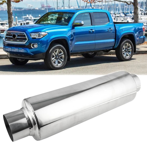 KEEPDSGN 3.0" ID/OD 16" Long Muffler Exhaust Resonator For Toyota