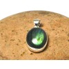 925 Sterling Silver Oval Fiery Labradorite Stone Labradorite Pendant, Stone,