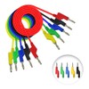 zalati Test Leads Cables 5pcs Banana Plug Used with 5