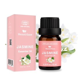 Jasmine Essential Oil for Diffuser – 100% Pure and Natural Jasmine Oil for Skin, Hair, Aromatherapy, and Candle Making – Therapeutic Grade for Wellness & Comfort – Soothing Floral Scent – 10ml