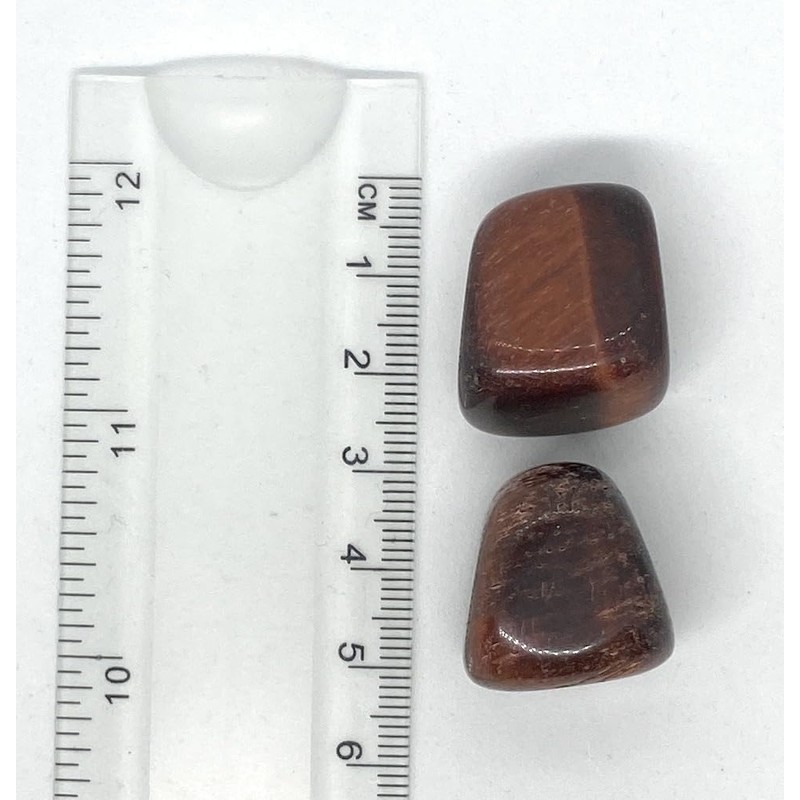 Red Tiger Eye Medium Crystal Tumbled Stones - 1 Pc