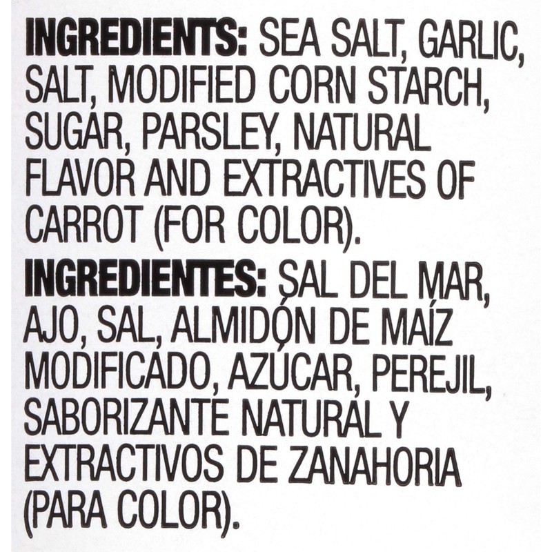 Lawry's Coarse Ground With Parsley Garlic Salt, 6 oz