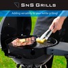 SnS Grills Slow ‘N Sear Easy Spin Charcoal Grill Cooking