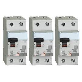 Bticino Kit consisting of 3 Parts of The Differential 25A Bianco magnetothermal Switch