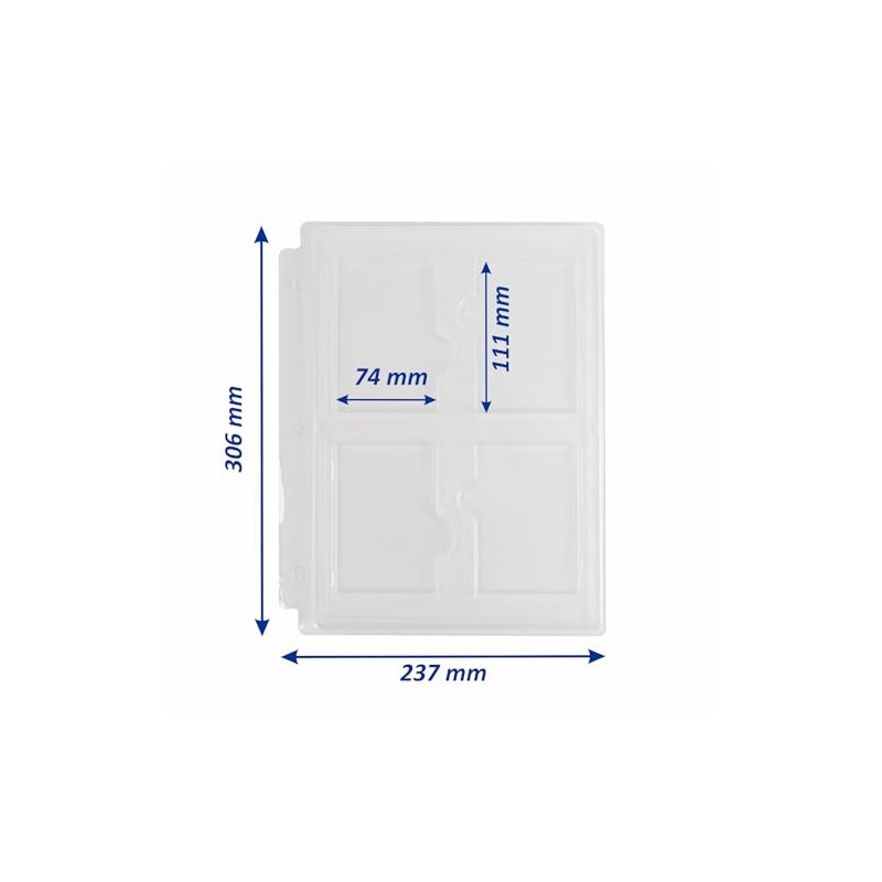 Arkero-G® 4-Pocket Pages for Magnetic Holder