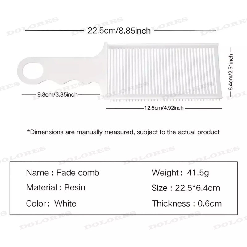 Dolores 2 Pcs Peine Peluqueria Profesional Barberia Estilista Estilo