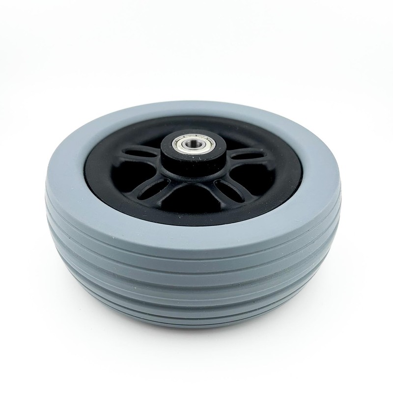 AlveyTech 6"x2" (150x50) Front Anti-Tip/Rear Caster Wheel for Jazzy 614