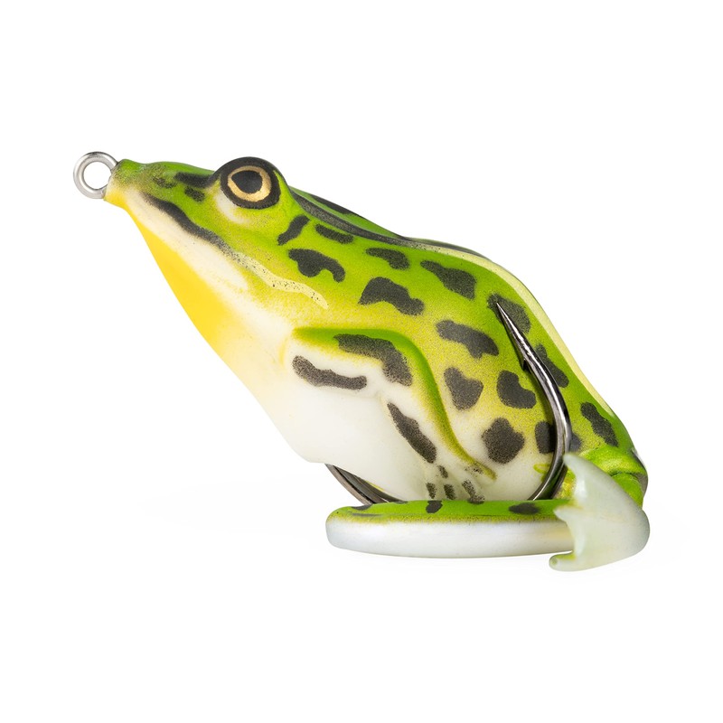 Lunkerhunt CF08 Combat Frog Fishing Lure, Green Tea