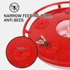 eWonLife 2 Pack 16 oz Saucer Hummingbird Feeders for Outdoors,