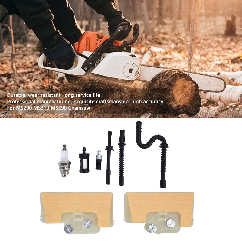 Chainsaw Air Filter Kit Wear Resistant High Accuracy Chainsaw Parts
