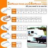 HaSaoMoi - 200Pcs Heavy Duty Pin Assortment Kit - Hitch