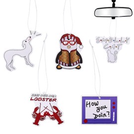 5PCS Car Air Fresheners,Car Rearview Mirror Pendant,Friendly TV Show Merchandise,Car Interio Accessories for Car Home Party Supplies Perfect Fans Gift