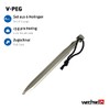 Wechsel Tent Pegs V-Peg Ribbon Pegs Soft Medium Hard Ground
