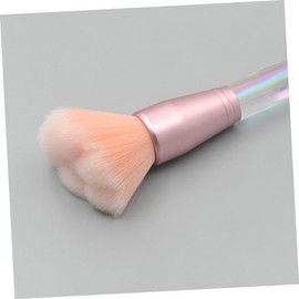 PACKOVE Cat Paw Makeup Brush for Loose Powder Single Fluffy Brush Synthetic Bristles for Professional Makeup Application for Cosmetic Kits and Personal Use