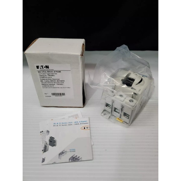 Eaton Cutler Hammer T5B3060U 3 pole Rotary Disconnect Switch