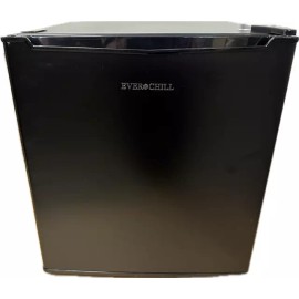 Everchill GBC-46 Compact RV Fridge W/ Freezer 1.7 Cubic Feet - Black Right Hand