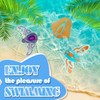 TOPWAYS Pool Diving Toy Set 3 Diving Power Devilfish Diving